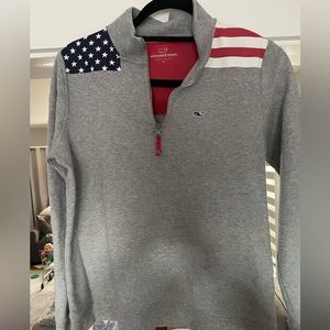 vineyard vines shep shirt - american flag